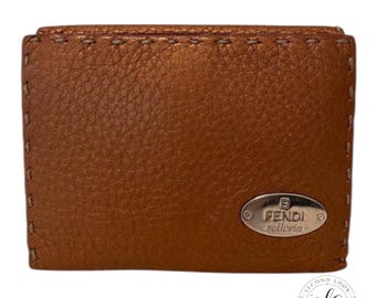 Fendi Bifold Compact Wallet Unisex Designer Luxury Accessory with Dust Bag