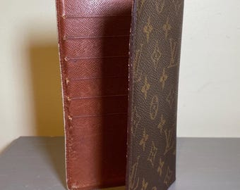 Louis Vuitton Vintage Mongram Long Slim Bifold Designer Wallet Luxury Accessory
