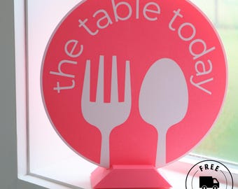 Custom Logo Table Sign – 3D-Printed Desk Plaque, Personalized Company Branding Display, Trade-Show & Reception Centerpiece