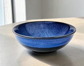 Japanese Kiln Glazed Ceramic Bowl | Handcrafted Pottery Rice Soup Bowl, Wabi Sabi Tableware