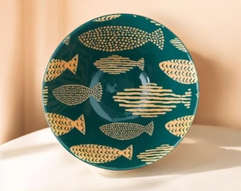 Japońska miska do ramenu | Ceramiczna zupa z makaronem | Azjatycka zastawa stołowa | Duża miska do serwowania w kuchni i jadalni