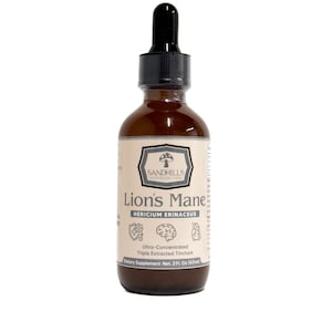 Tintura di criniera di leone a tripla estrazione - 2 oz