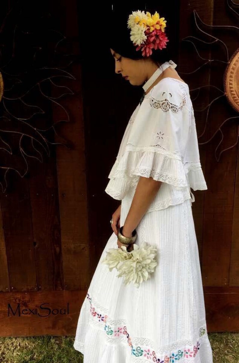 Mexican Wedding Dress Mexican Wedding Unique Wedding Dress Etsy