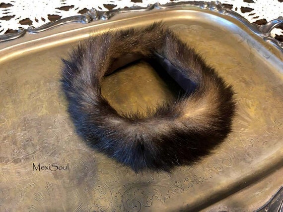 SALE/Vintage 1950's Collars/Set of 2/Real Fur Col… - image 7