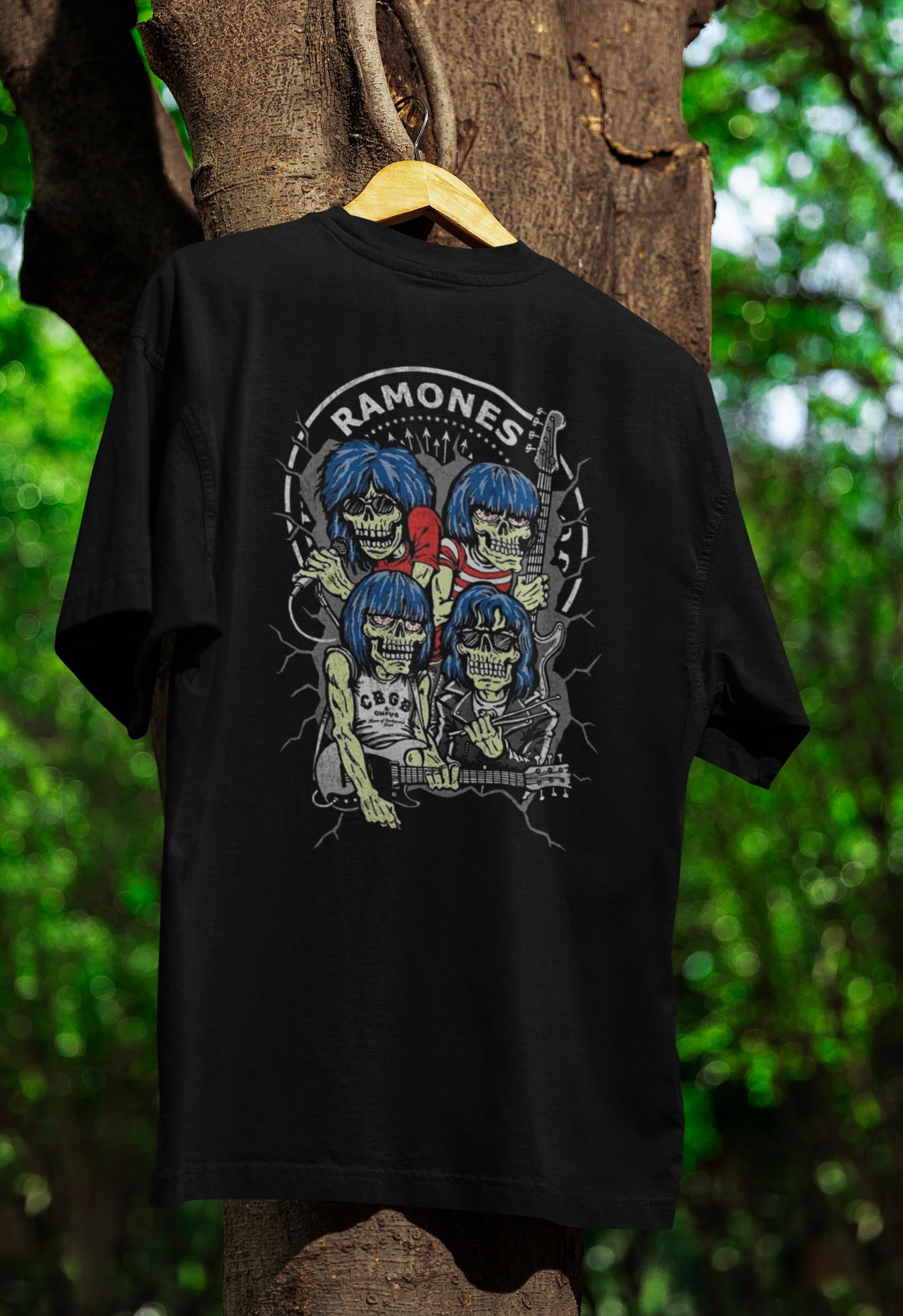 Ramones Band Tee, Unisex Heavy Cotton T-shirt - Etsy