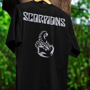 SCORPIONS/スコーピオンズ ヴィンテージ ロングTシャツ Lサイズ Vintage scorpions t - Etsy 日本