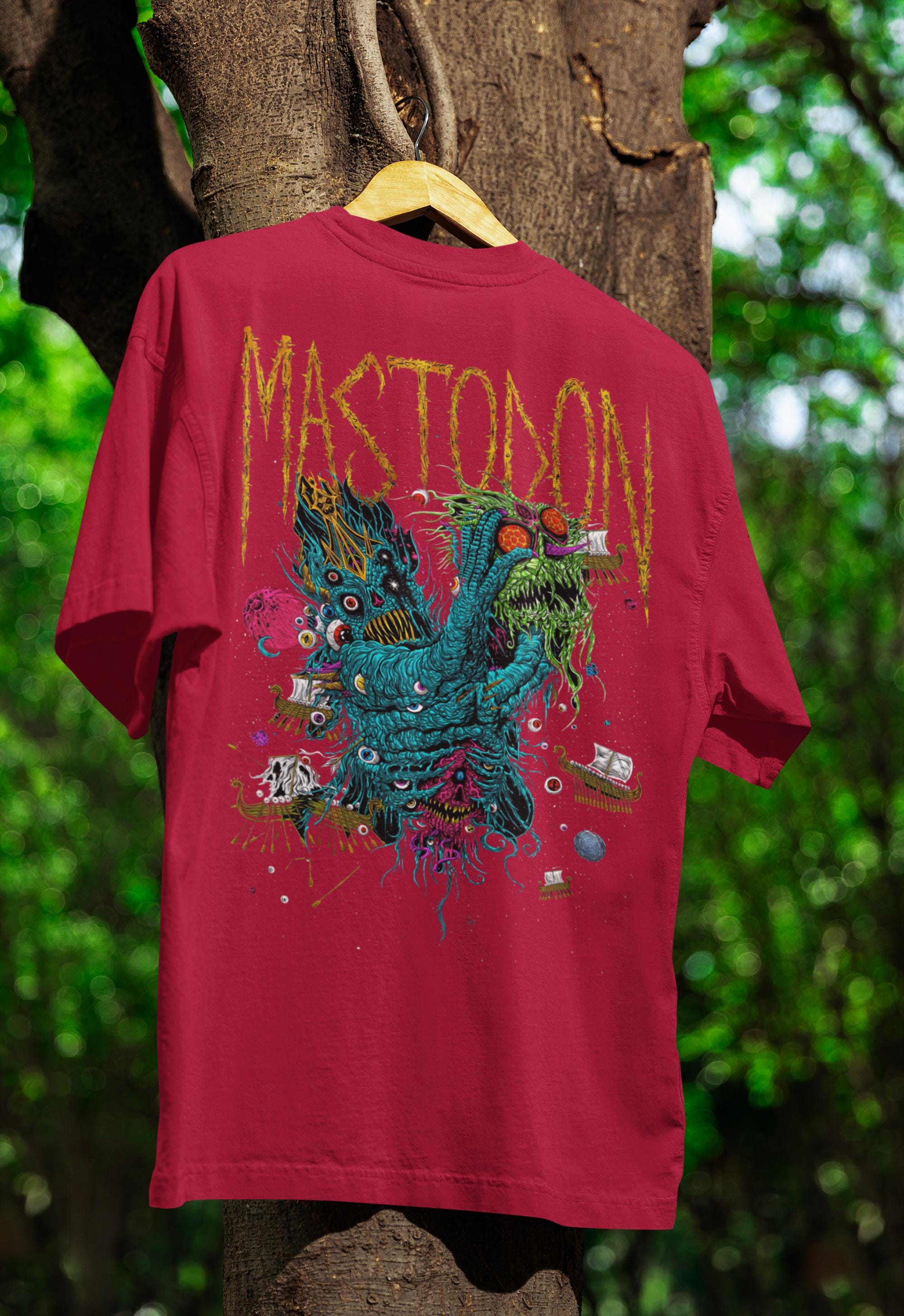 Mastodon Tshirt Mastodon Shirt Mastodon Tee Mastodon Vintage