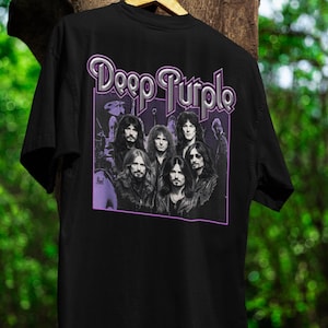 Vintage Deep Purple Tshirt - Etsy