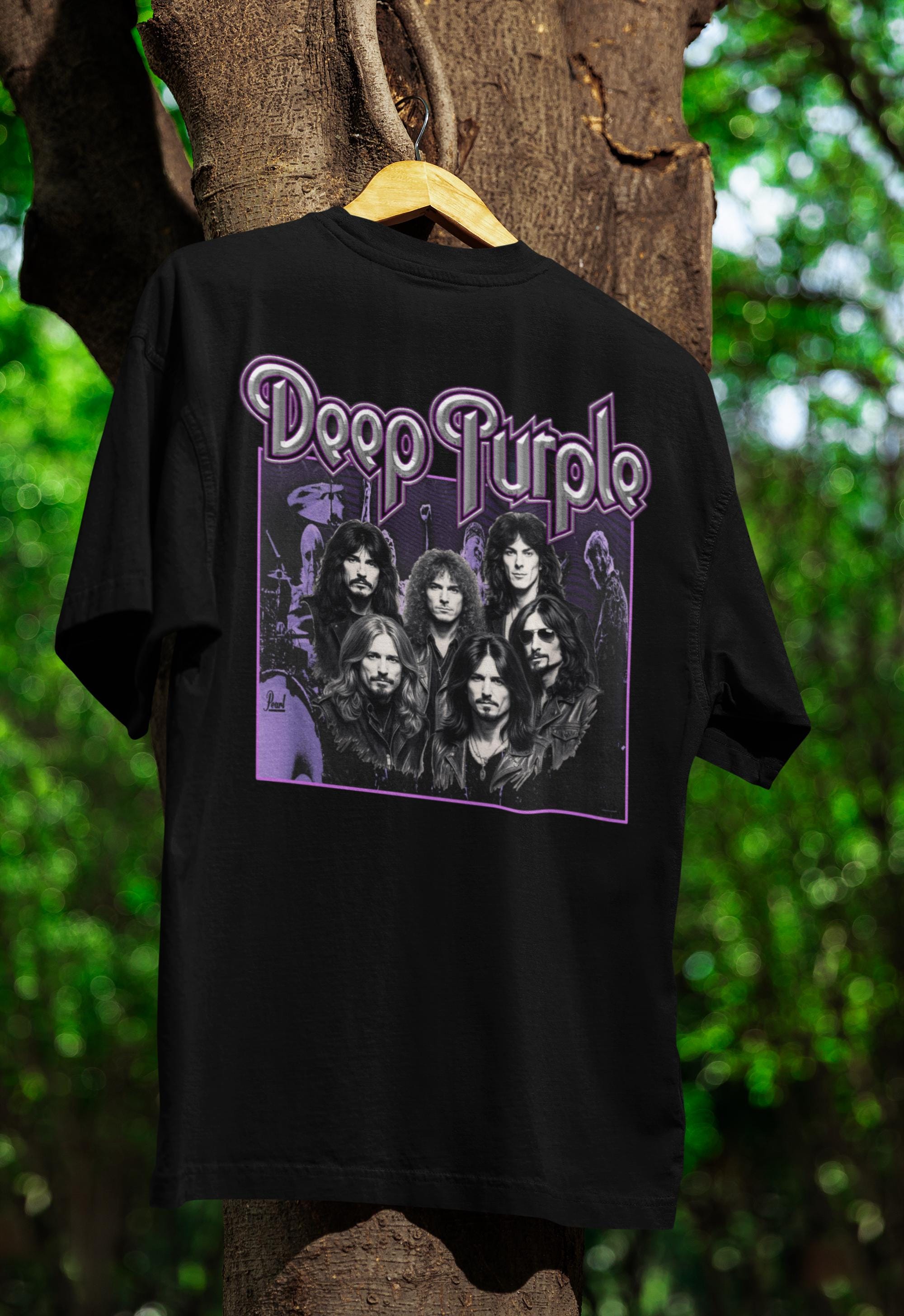 Vintage Deep Purple Tshirt - Etsy