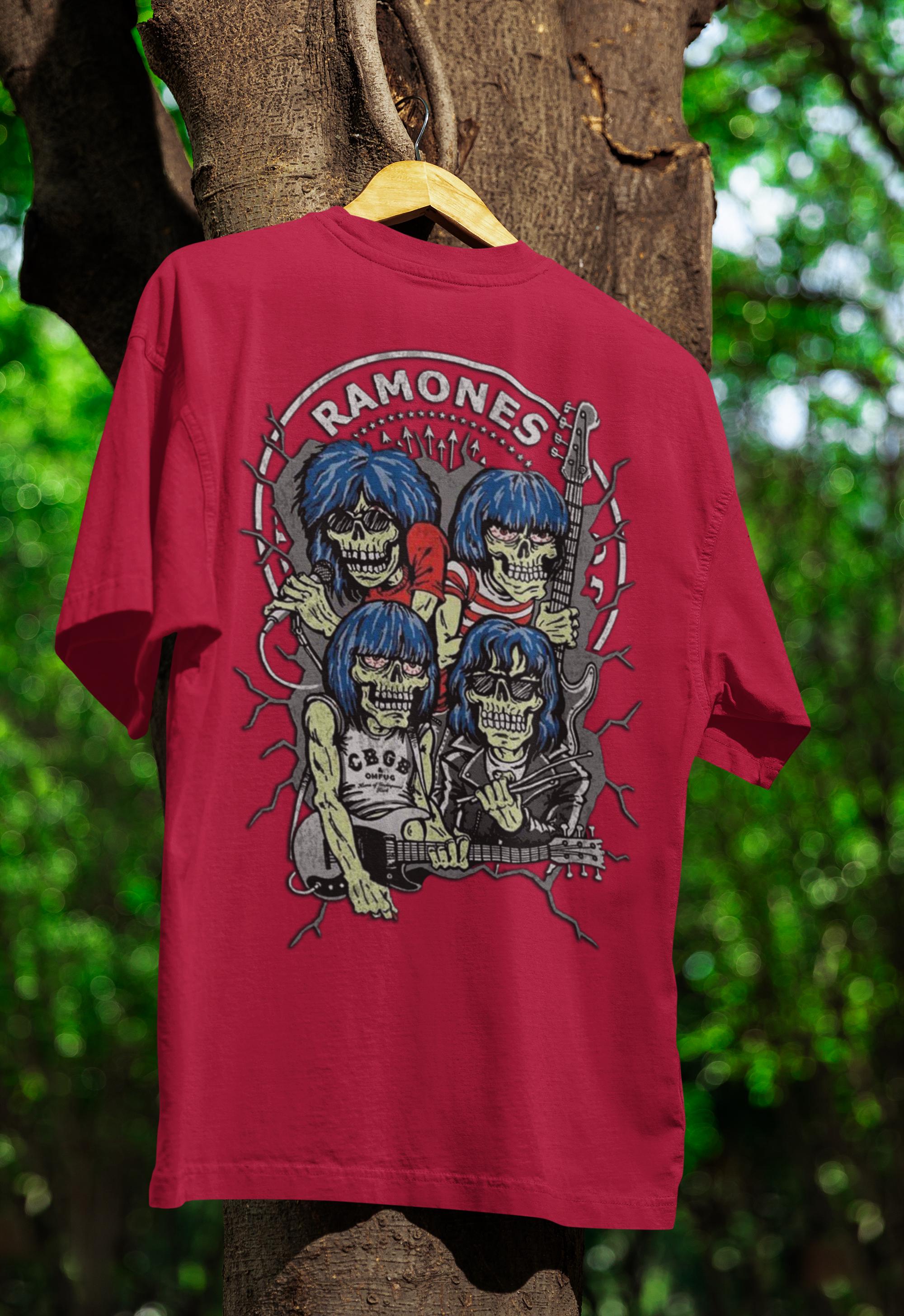 Ramones Band Tee, Unisex Heavy Cotton T-shirt - Etsy