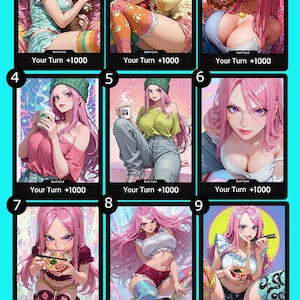 Jewelry Bonney DON!! Custom Proxy Cards - One Piece TCG