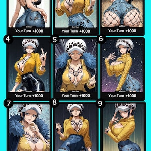 Waifu Law DON!! Custom Proxy Cards - One Piece TCG