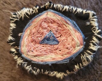 Trans Pink Triangle Patch