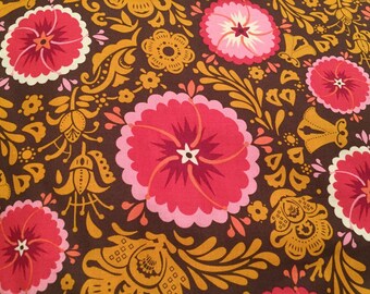 FAT QUARTER Anna Maria Horner Good Folks Fortune in chocolate