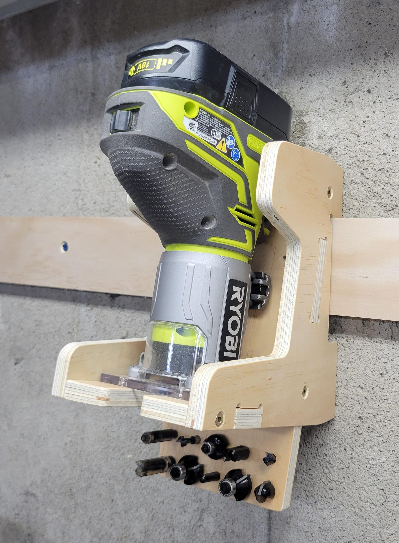 Trim Router Wall Mount, Digital CNC Cut Files - Etsy