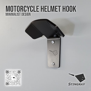 バイクヘルメットフック