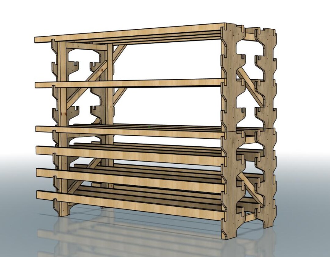 Material Storage Rack, Digital CNC Cut Files - Etsy