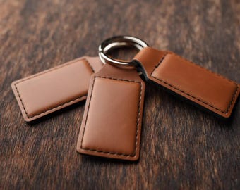 Personalized Leatherette Keychain: Custom Engraved New Driver Gift