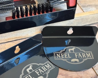 Personalized Boot Scraper: Engraved Farm & Ranch Mud Remover