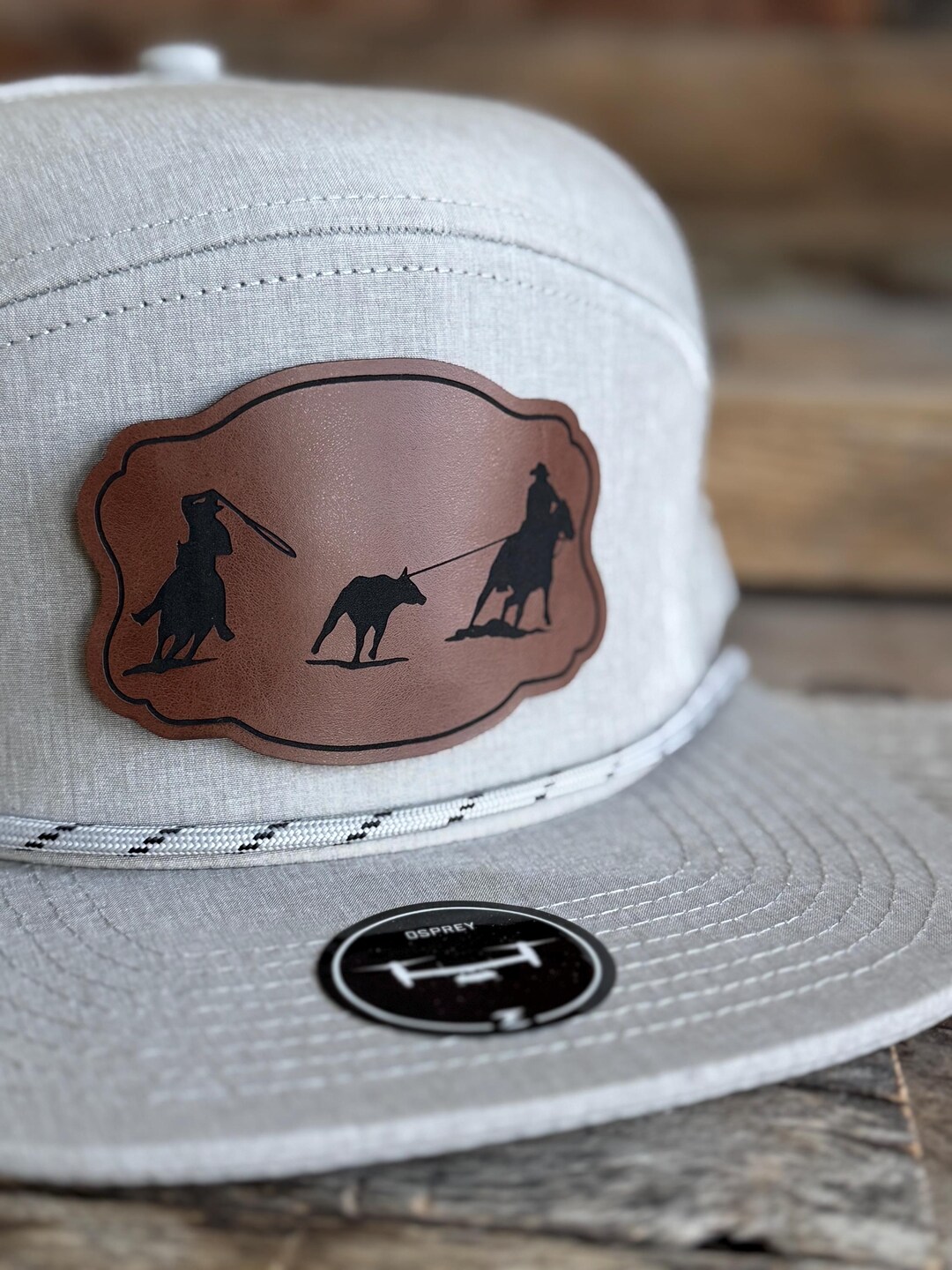 Custom Team Roping Western Rodeo Event Patch Hat - Etsy