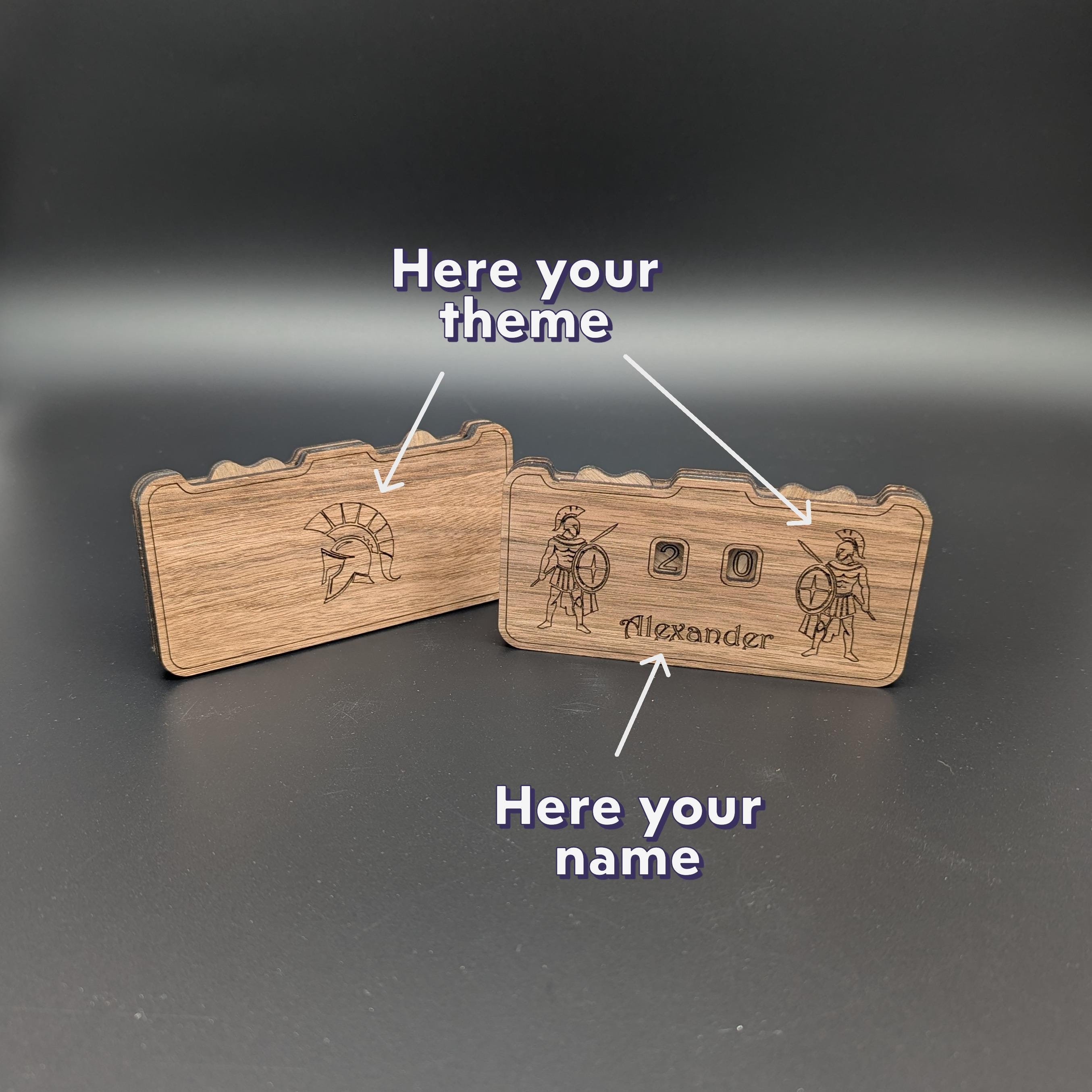 Score counter / life counter for board games