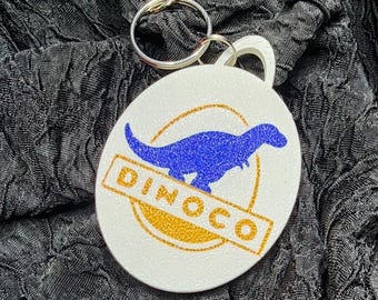 Disney Keychain - Cars Dinoco!