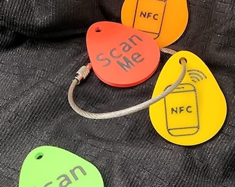 Luggage Tags - Custom NFC Scannable
