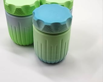 Compact Travel Pill Holder – Personalized Everyday Carry Medicine Container