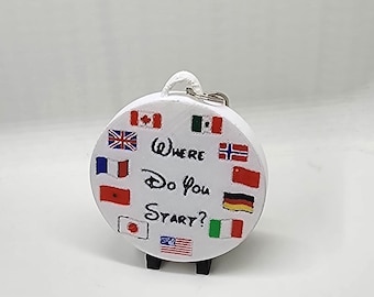 Magic Band Puck Holder - Drink Around The World!