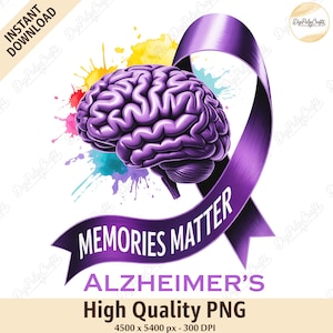 Memories Matter png, Alzheimer&#39;s Awareness Month png, Alzheimer&#39;s Awareness png, Dementia png, Purple Ribbon png, Alzheimer&#39;s Warrior png