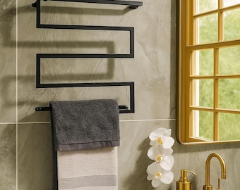 Moderne Metall Badezimmer Handtuchhalter, an der Wand befestigte Handtuchhalter