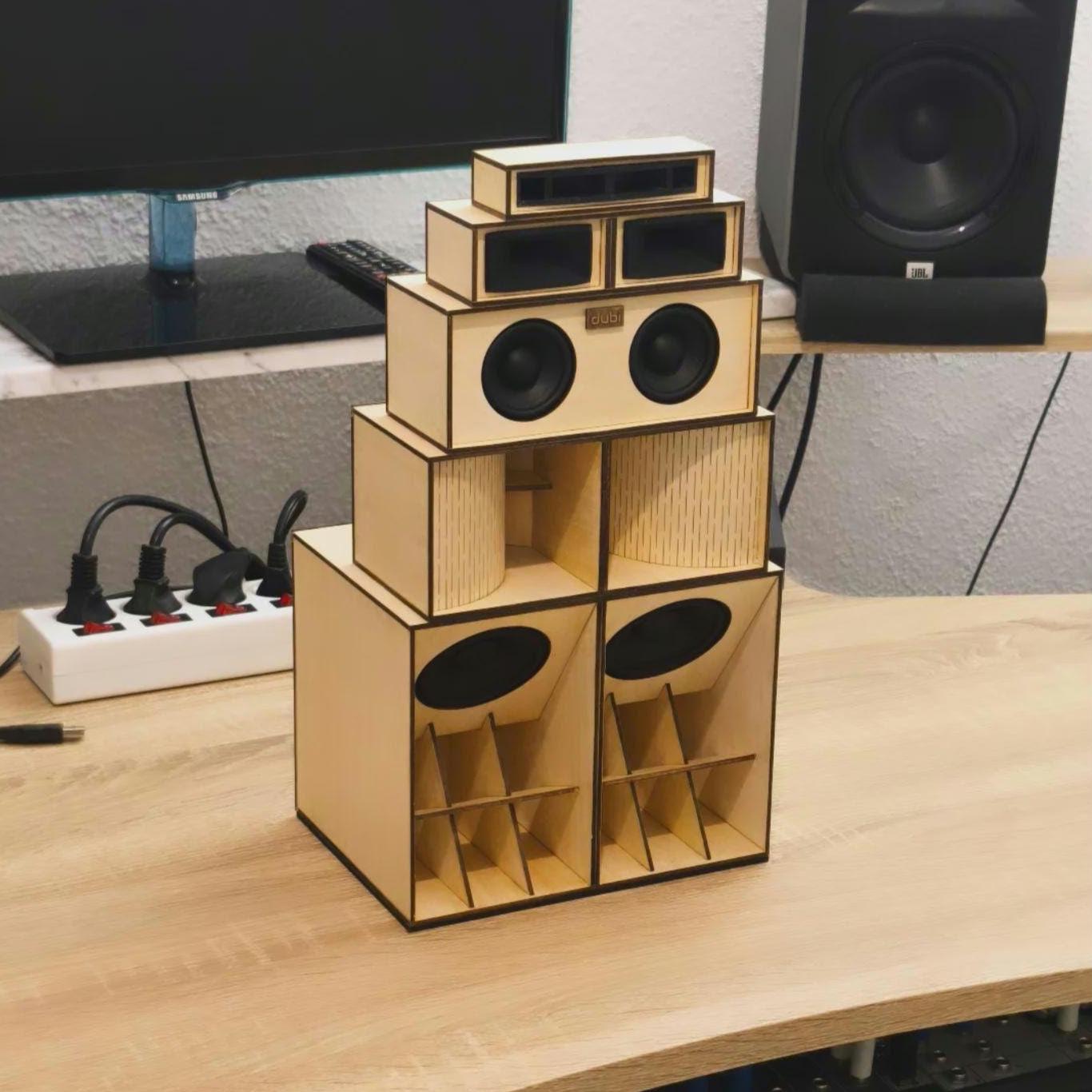 レゲエミニサウンドシステムBluetoothスピーカー of House MINIRIG 