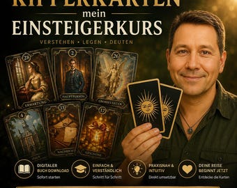 Kipper cards book for beginners – All meanings, layouts & tips, card reading, divination