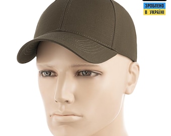 Gorra táctica de béisbol Ripstop color verde oliva oscuro – Elite Flex, ajuste ajustable