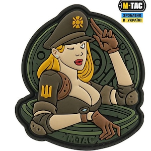 M-Tac Tank Girl PVC Patch – Premium Ukrainian Quality, Stylish Tactical Gear Patch
