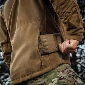 Windproof military jacket for men