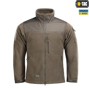 M-Tac Tactical Military army jacket men – Alpha Microfleece Gen.II – Combat Fleece ECWCS – Dark Olive – Ukrainian Quality