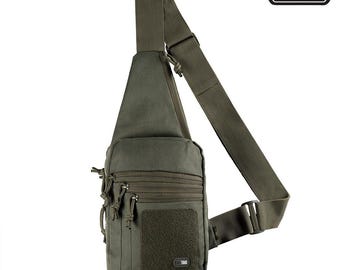 Bolso bandolera táctico M-Tac / Mochila de hombro para porte oculto, EDC