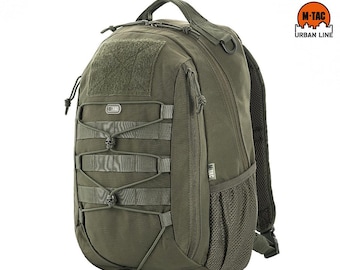 M-Tac Urban Line Kraft Pack Rucksack Oliv, Coyote Braun, Schwarz | 14L taktischer Sling Pack für jeden Tag