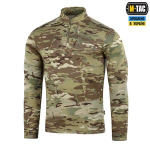 M-Tac Delta Level 2 Thermo Shirt Multicam | Fleece Base Layer for Cold Weather
