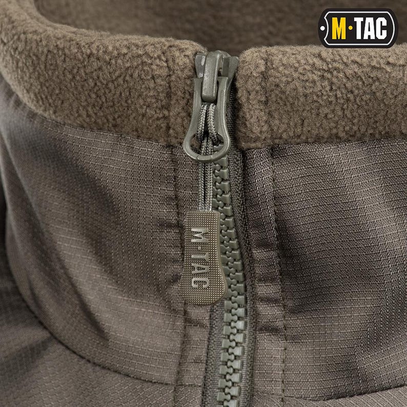 Back view of men’s tactical coat