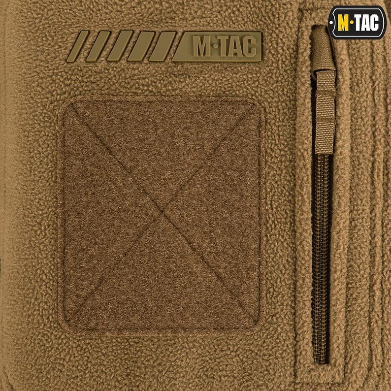 Elbow reinforced fleece tactical jacket