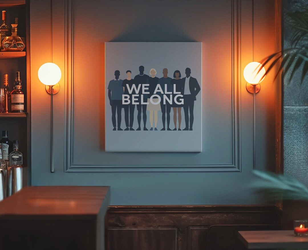 We All Belong Print – Printable Poster for Immigration Support ...