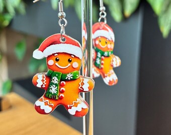 Lebkuchen Weihnacht Ohrringe