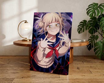 Himiko Toga Poster, My Hero Academia Wall Art, Anime Canvas Print, MHA Villain Decor, Manga Artwork, Toga Poster, Anime Room Decor