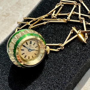 Vintage bucherer pendant watch - Etsy 日本