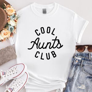 Cool Aunts Club Shirt, Cool Aunts Shirt, Favorite Aunt Shirt, Gift for Aunt, Aunt to be Tee, ool Aunt Gift from Niece, New Aunt Shirt