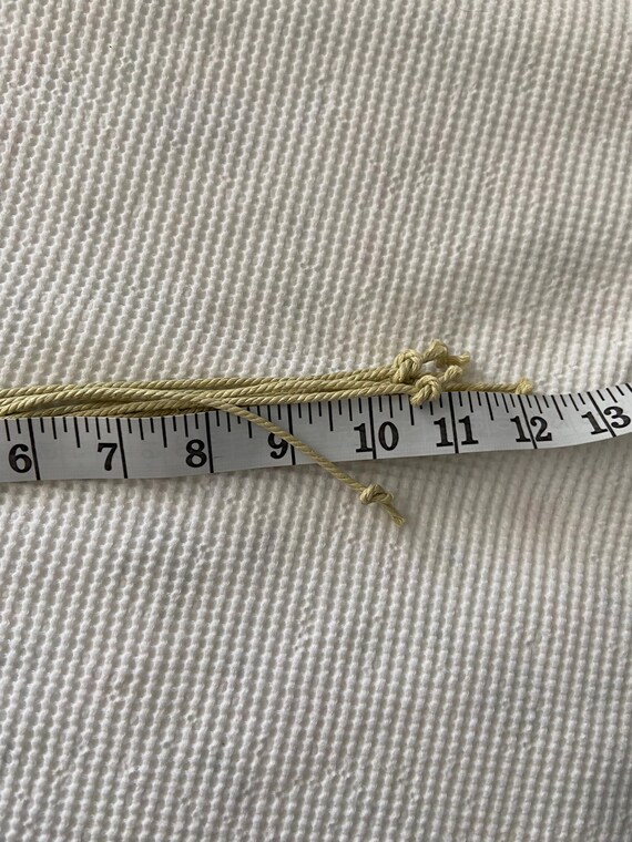 Macramé Boho Belt with Shells Adjustable Tassel - image 8