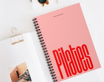 Pilates Notebook - Ruled Line for Pilates Teachers, Students, Fitness Journal, Workout Diary, Exercise Planner, Health Tracker,