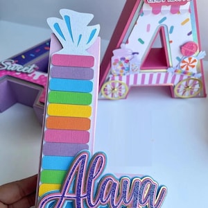3D Alphabet SVG Templates A-Z | Paper Letters & Numbers (PDF, DXF) image 9